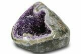 Wide, Freestanding Purple Amethyst Geode - Uruguay #380257-2